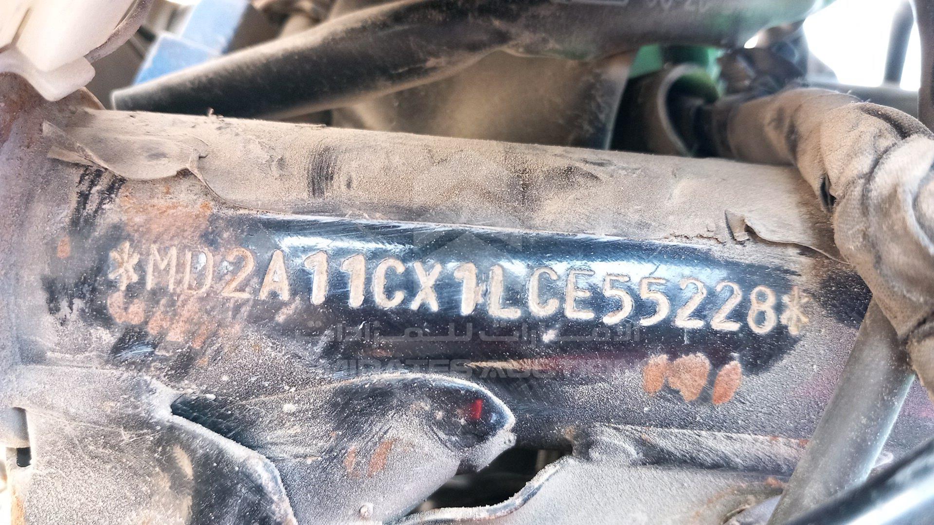 2020 BAJAJ 150 CC VIN: MD2A11CX1LCE55228