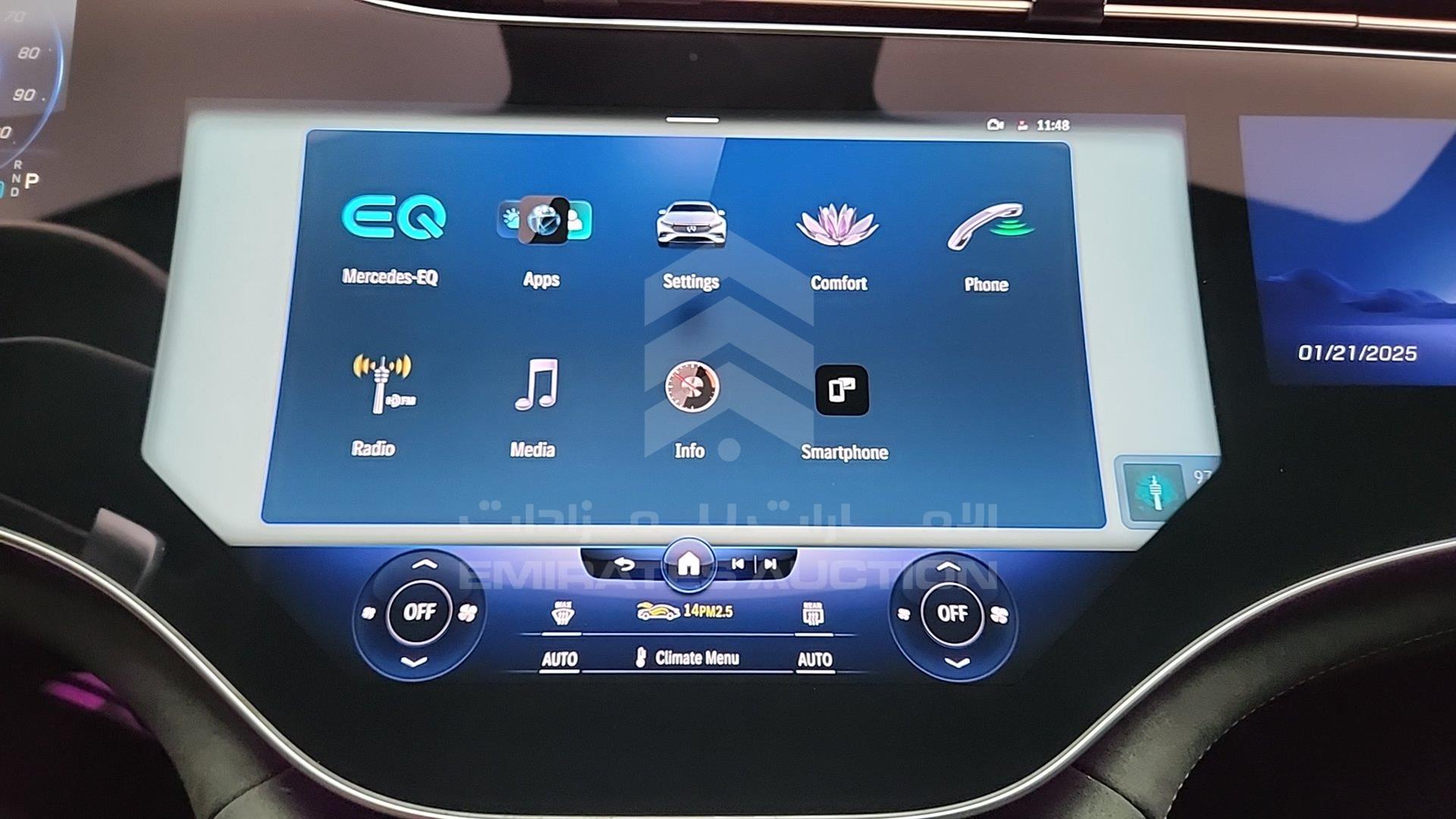 2022 MERCEDES EQS 580 VIN: W1KCG4EB0NA005328