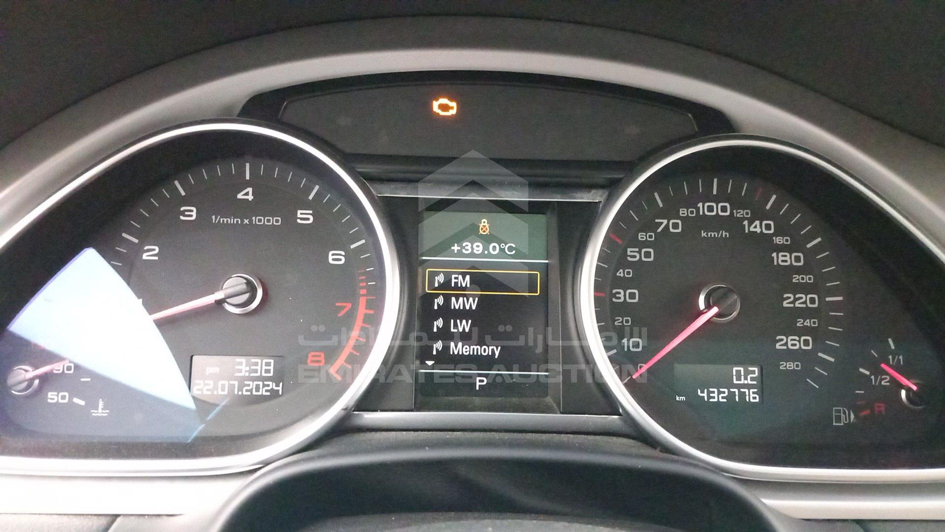 2013 AUDI Q7 VIN: WAUAGD4L3DD000355