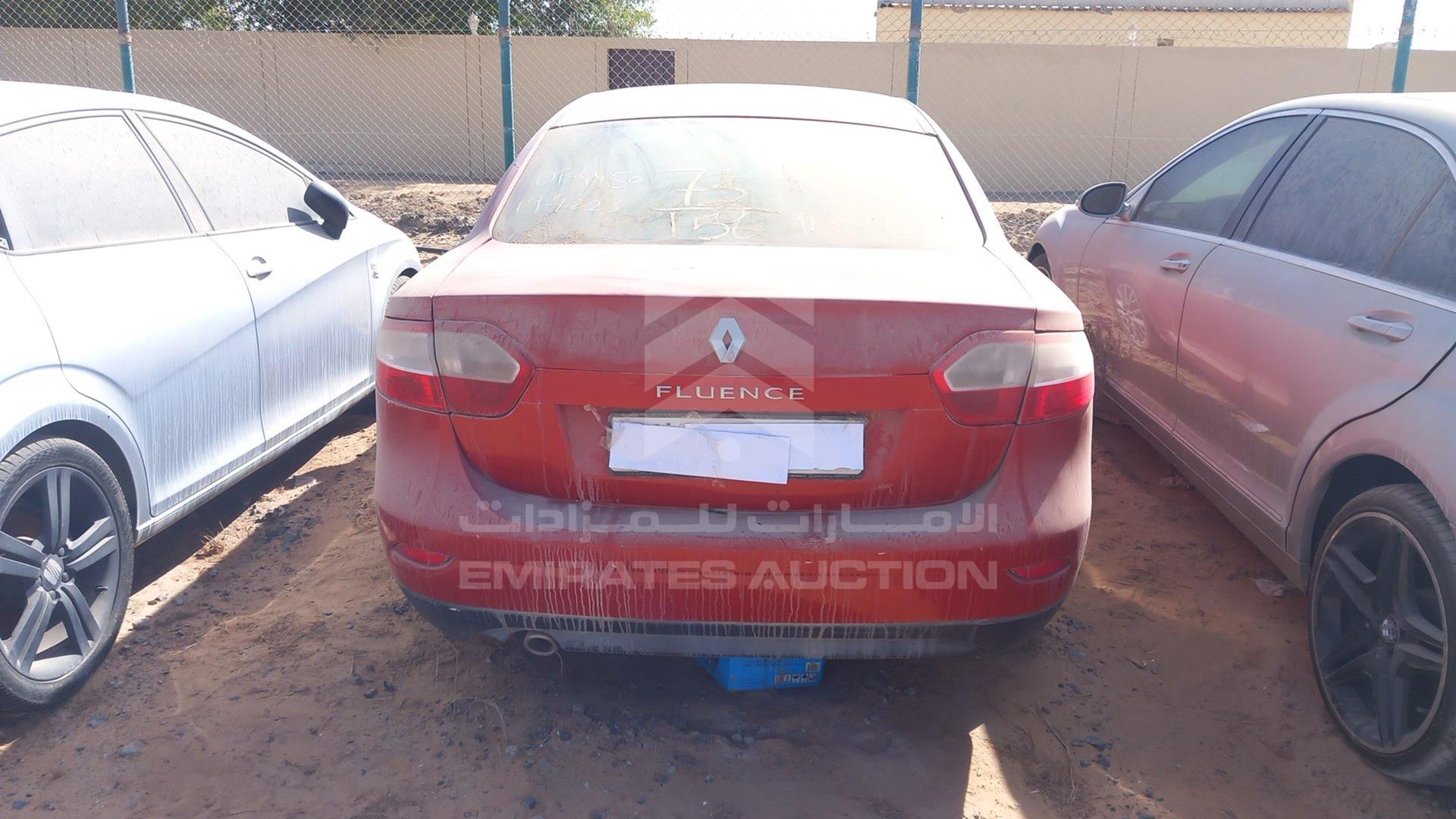 2013 RENAULT FLUENCE VIN: VF1LZLET6DC268903