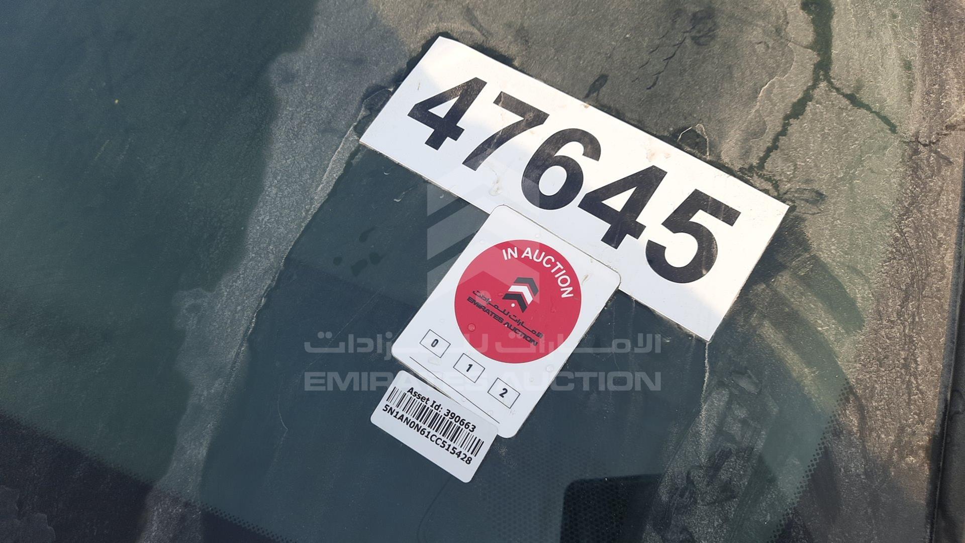 2012 NISSAN XTERRA VIN: 5N1AN0N61CC515428