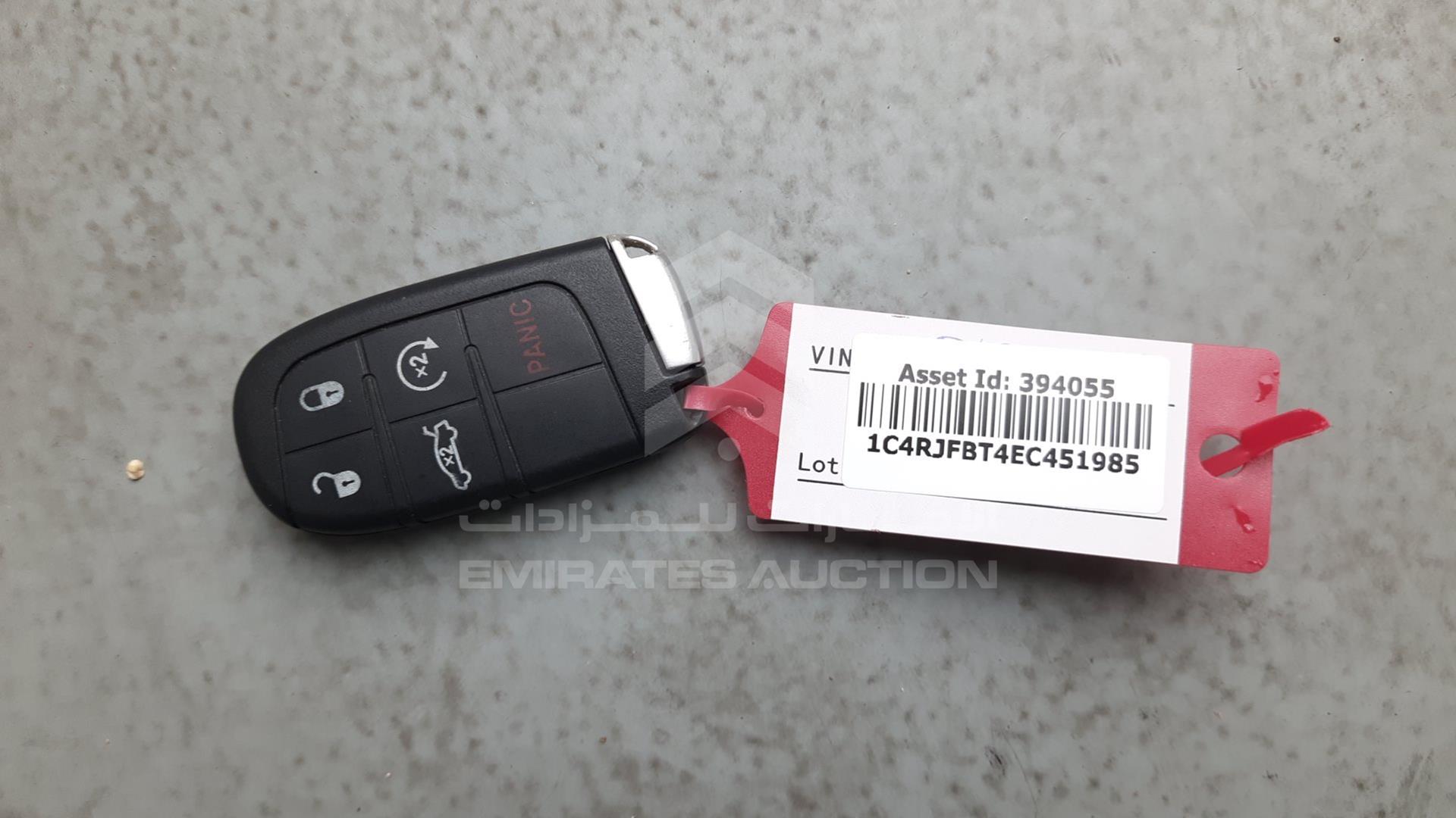 2015 JEEP GRAND CHEROKEE VIN: 1C4RJFBT4EC451985