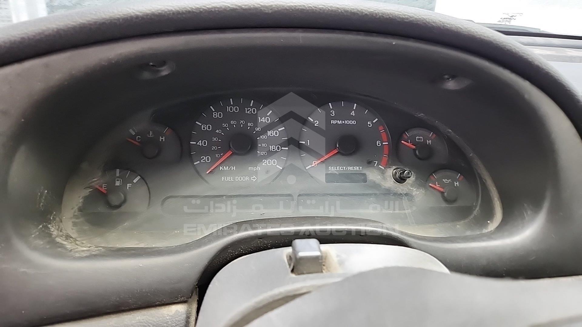 2000 FORD MUSTANG VIN: 1FAFP4448YF167327