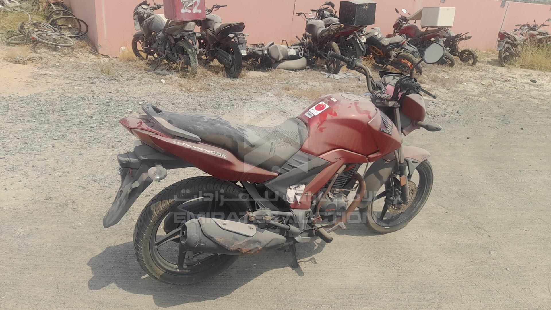 2019 HONDA UNICORN 160 VIN: ME4KC20C0K8001227