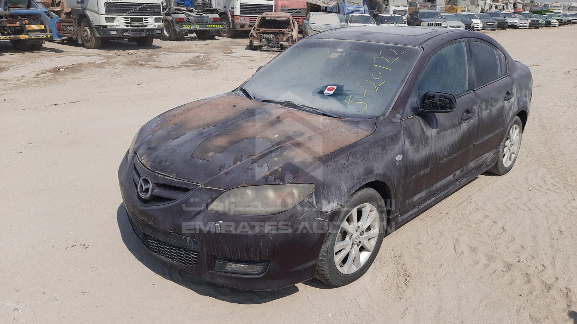 2008 MAZDA 3 VIN: JM7BK326381388391
