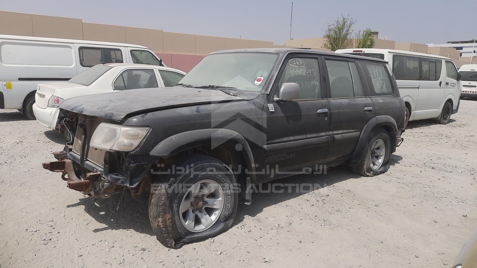 2002 NISSAN PATROL VIN: JN8FY15YX2X445741