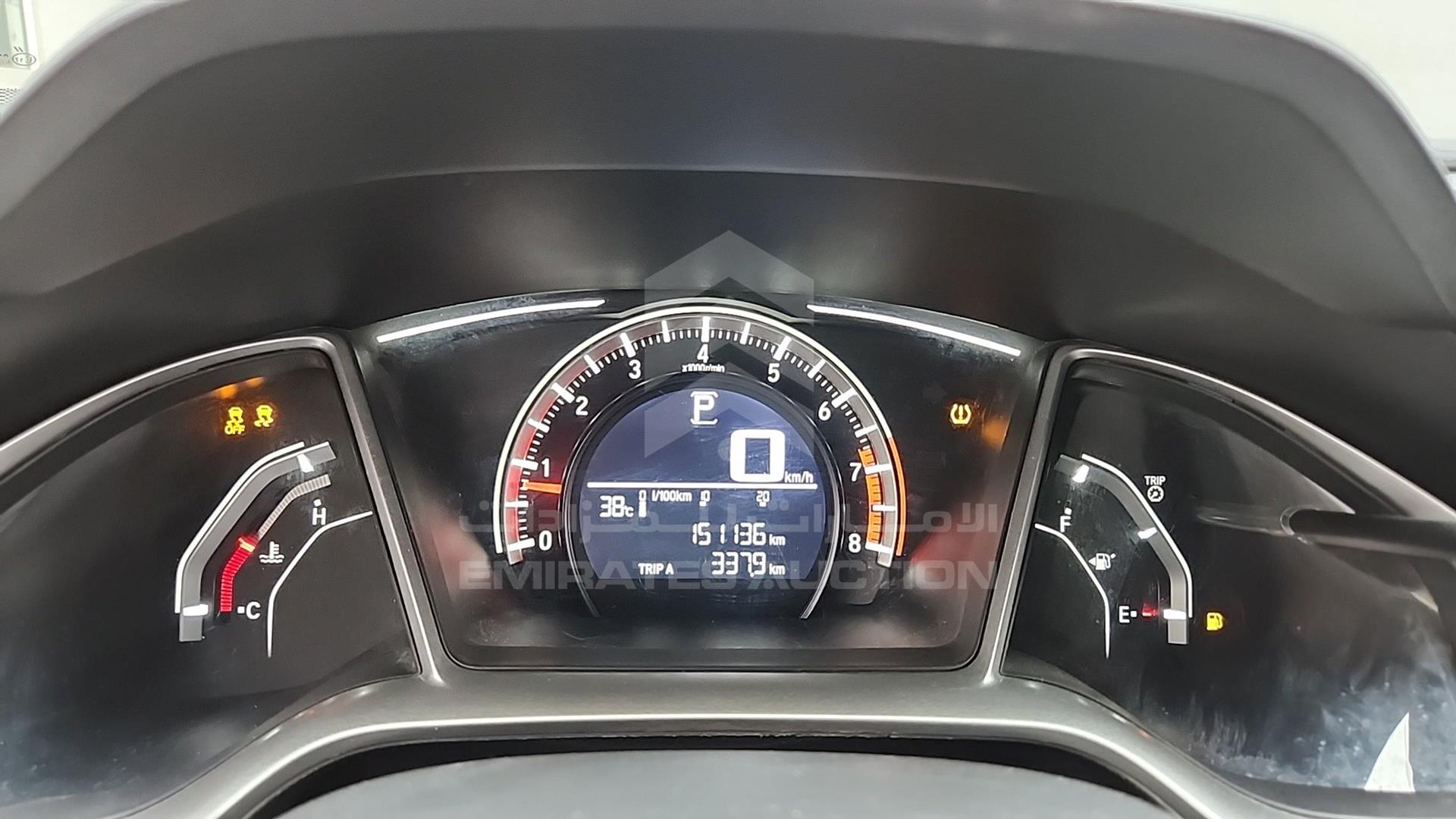 2019 HONDA CIVIC VIN: NLAFC5679KW002080