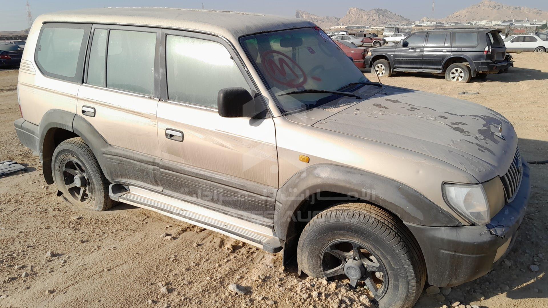 2000 TOYOTA PRADO VIN: JT3BM99J4Y0034844