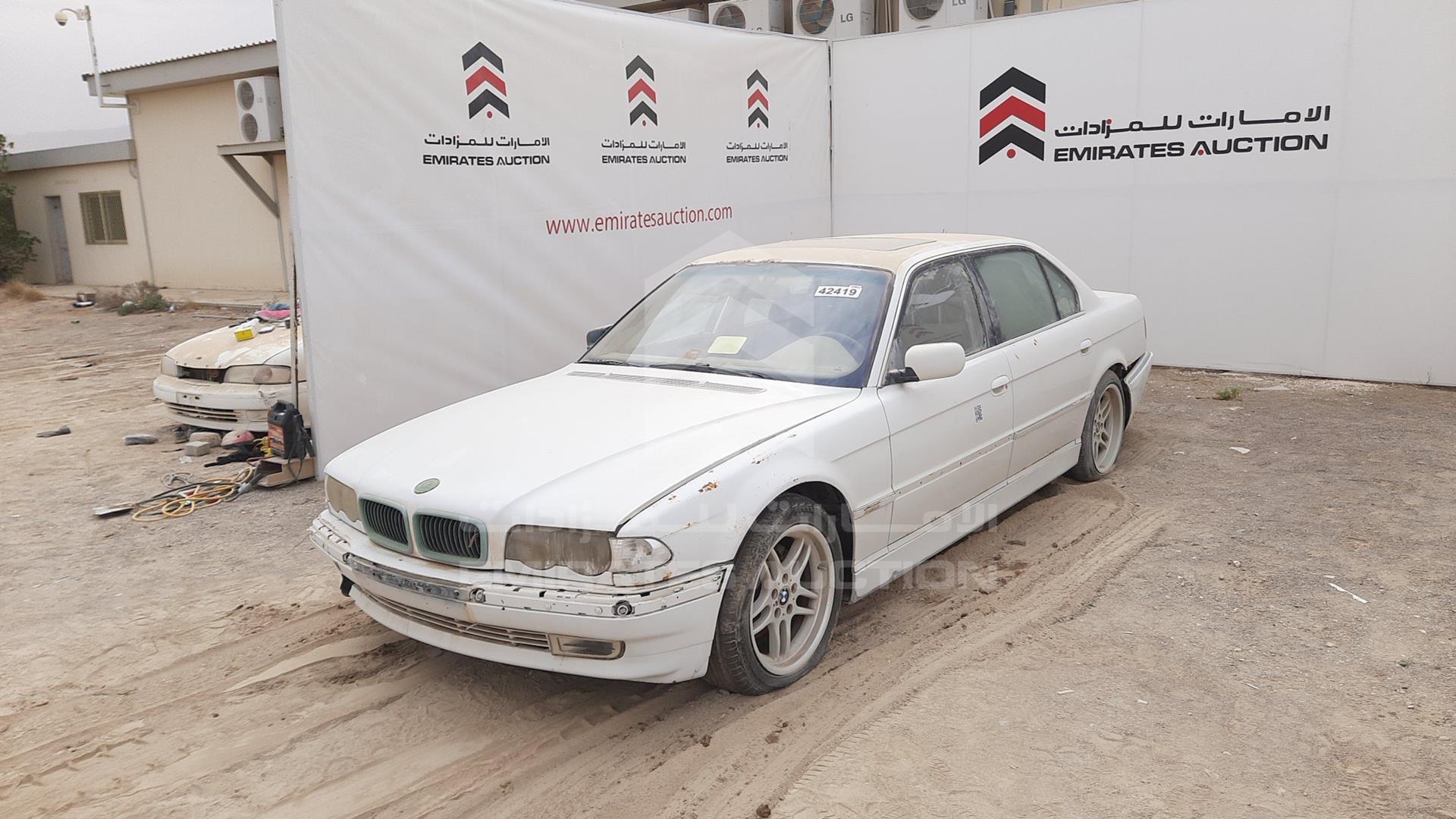 2001 BMW 740 VIN: WBAGH81011DD40899