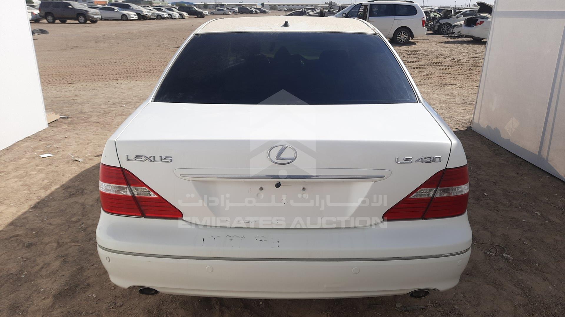 2005 LEXUS LS 430 VIN: JTHBN36F755014185
