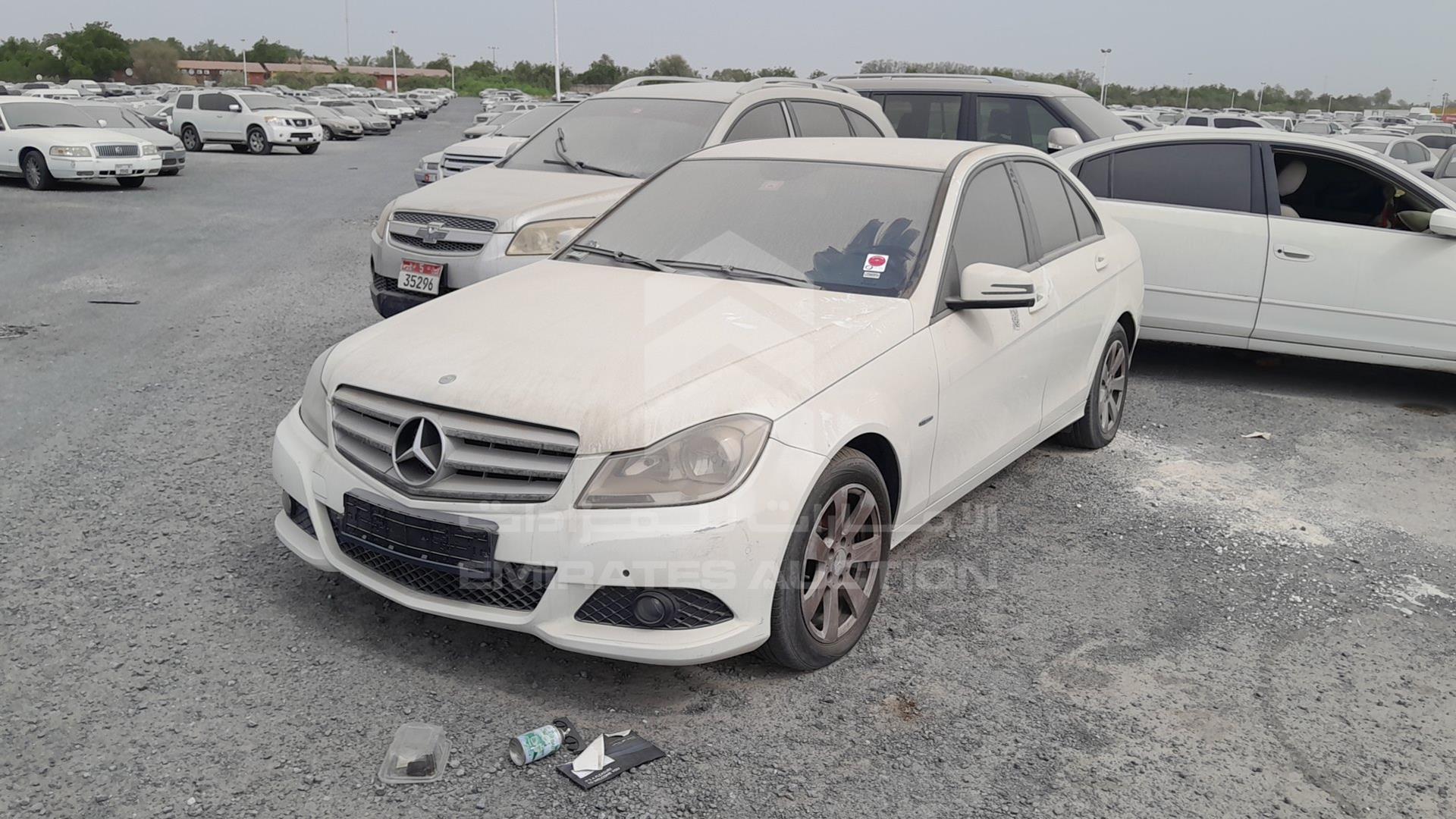 2012 MERCEDES C 200 VIN: WDDGF4JB9CA633511