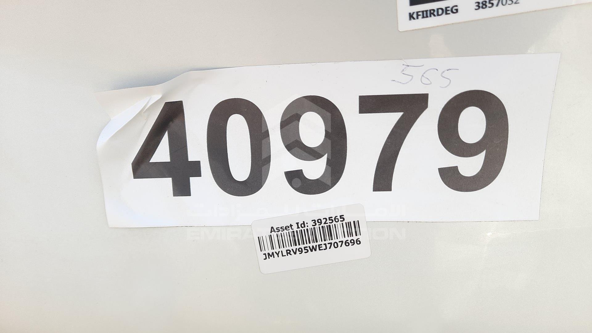 2014 MITSUBISHI PAJERO VIN: JMYLRV95WEJ707696