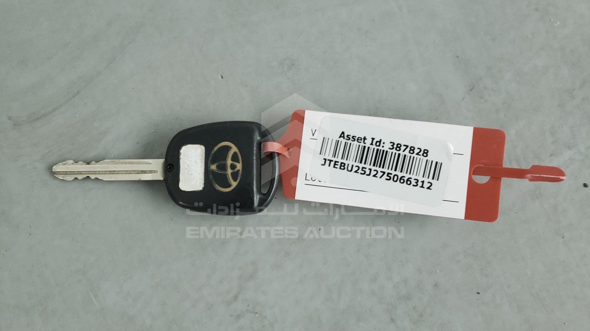 2007 TOYOTA PRADO VIN: JTEBU25J275066312