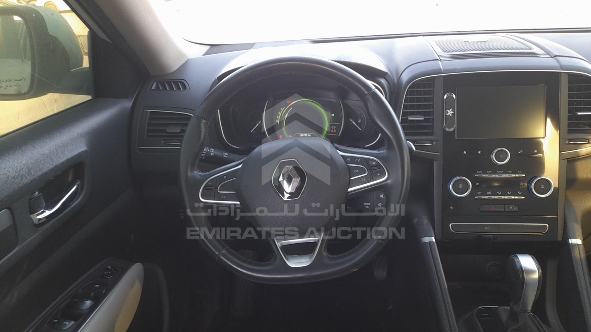 2019 RENAULT KOLEOS VIN: VF1HGRND9KC309190