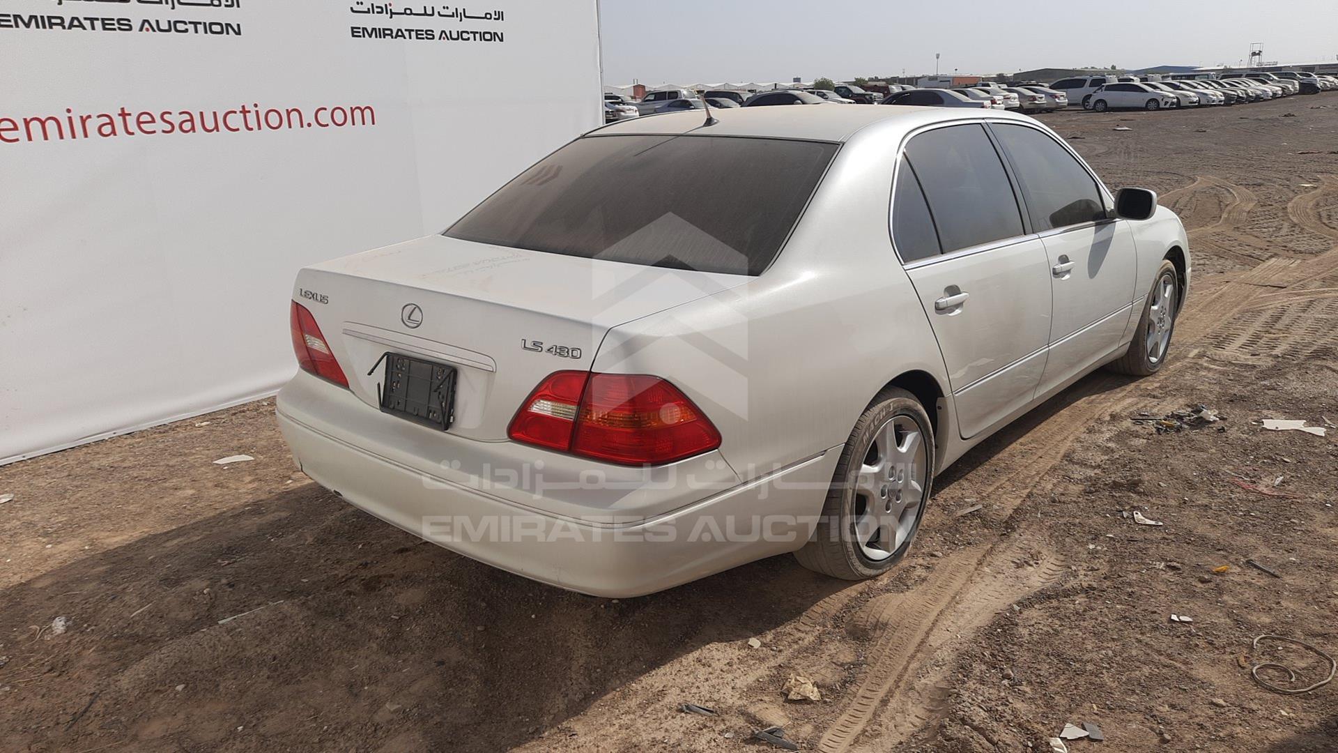 2001 LEXUS LS 430 VIN: JTHBN30F510045340