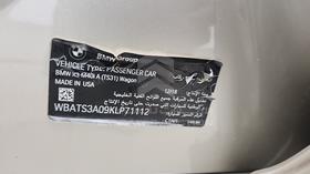 2019 BMW X3 — VIN on Frame — Photo 3 — Thumbnail