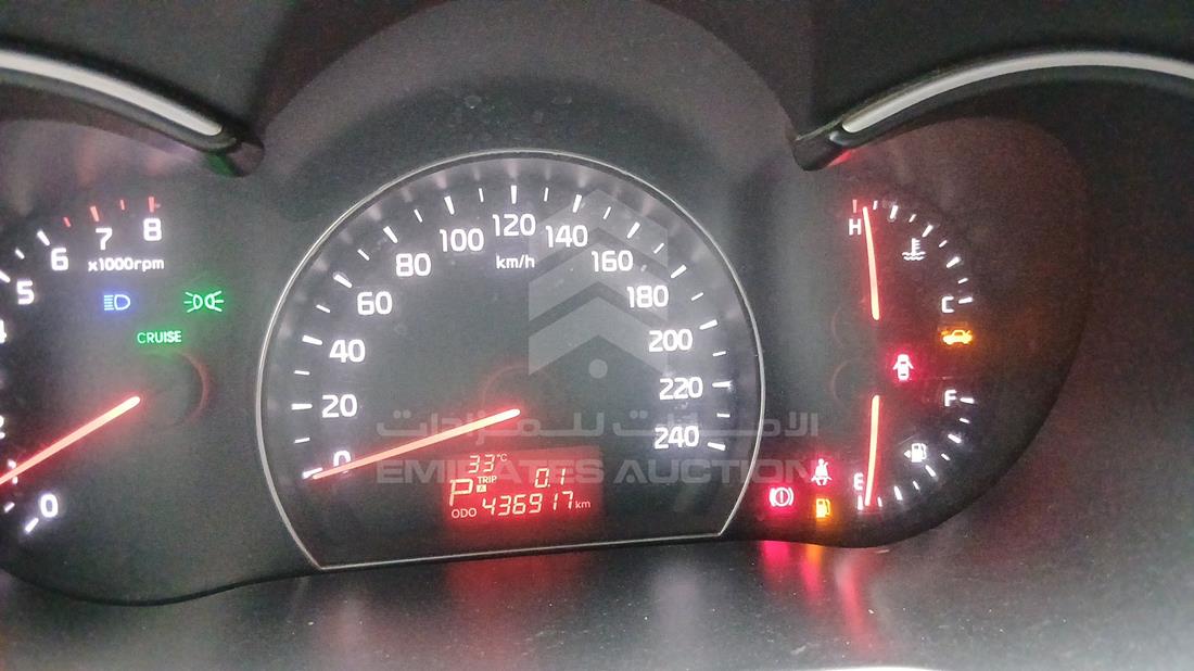 2014 Kia Sorento — Odometer Reading — Photo 3