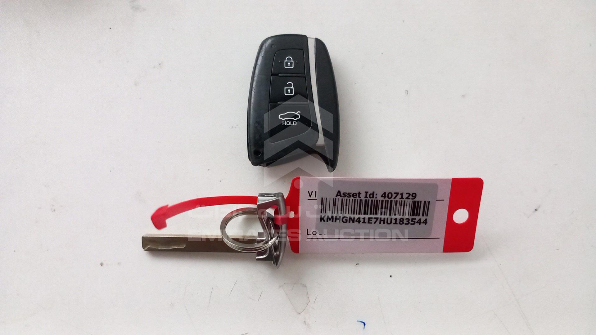 2017 HYUNDAI GENESIS VIN: KMHGN41E7HU183544