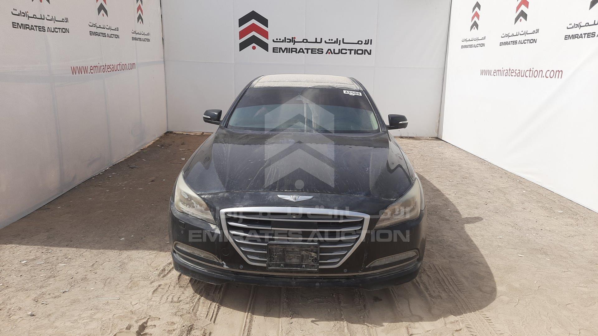 2015 HYUNDAI GENESIS VIN: KMHGN41E9FU060387