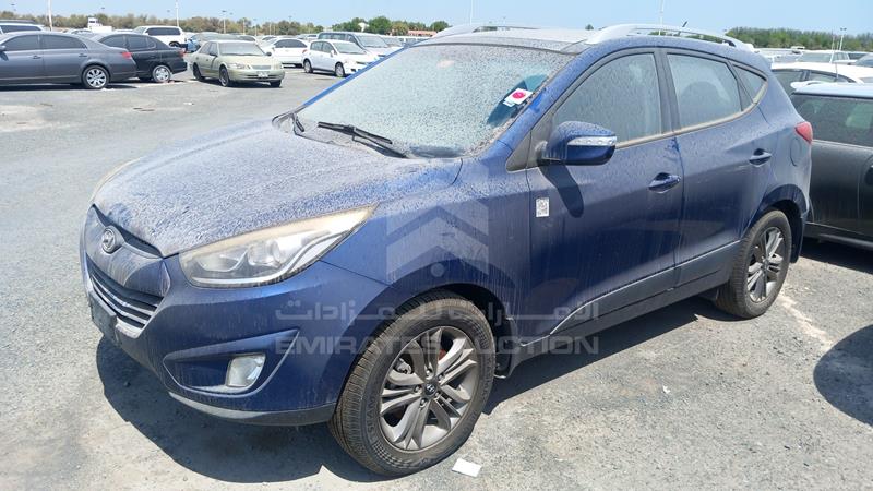 KMHJT81C4EU851006 Auction: EmiratesAuction Lot: 408515 KMHJT81C4EU851006 Hyundai Tucson 2014 BLUE Photo 6