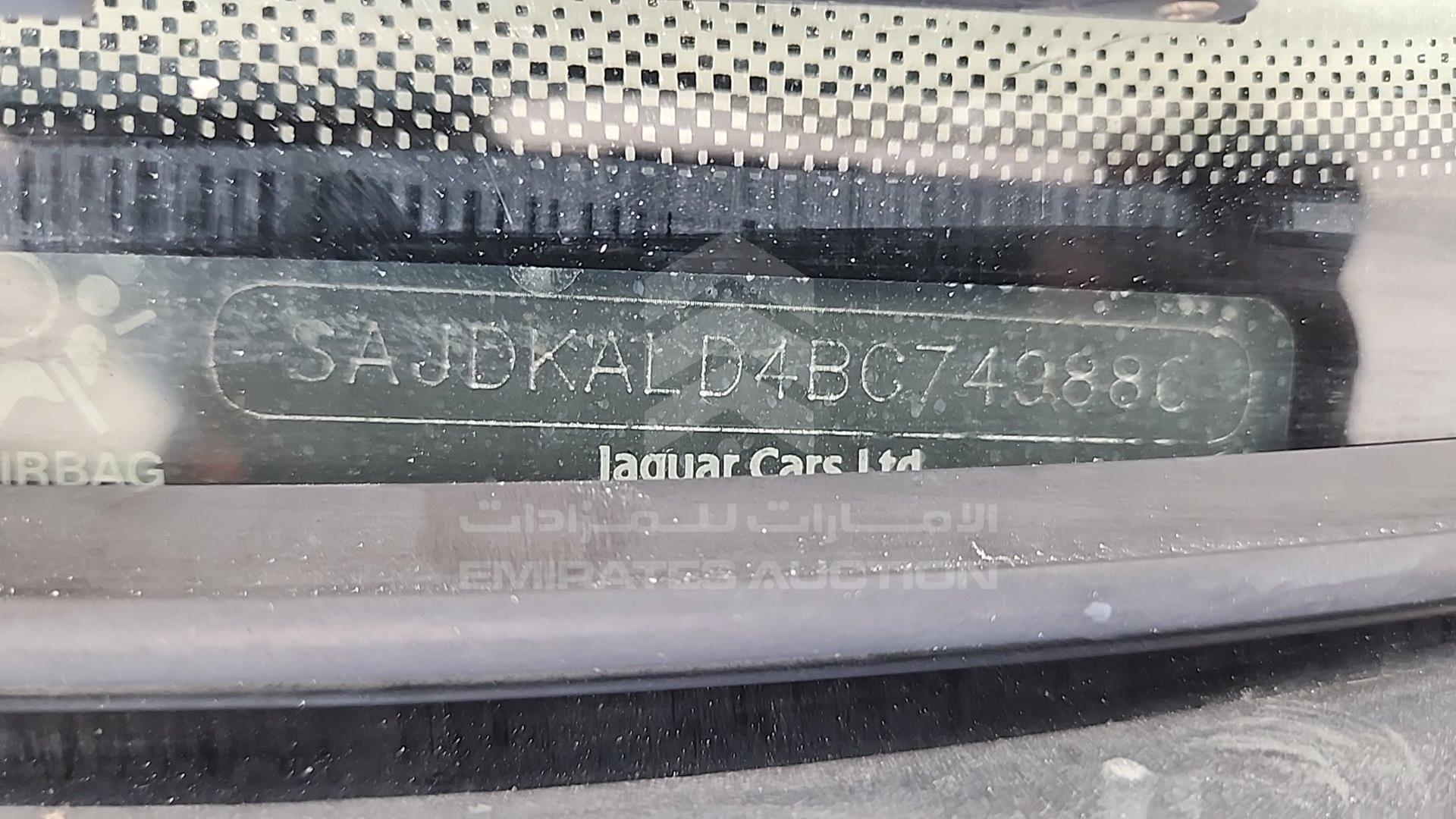 1995 JAGUAR DIMALER VIN: SAJDKALD4BC749886