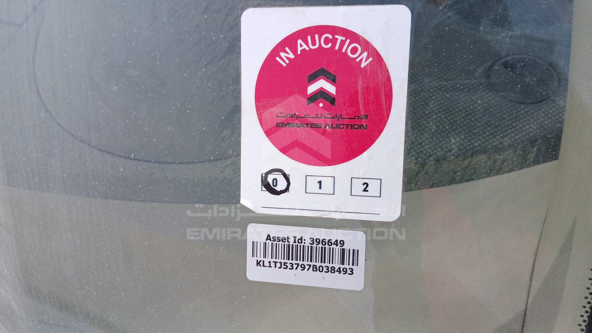 2007 CHEVROLET AVEO VIN: KL1TJ53797B038493