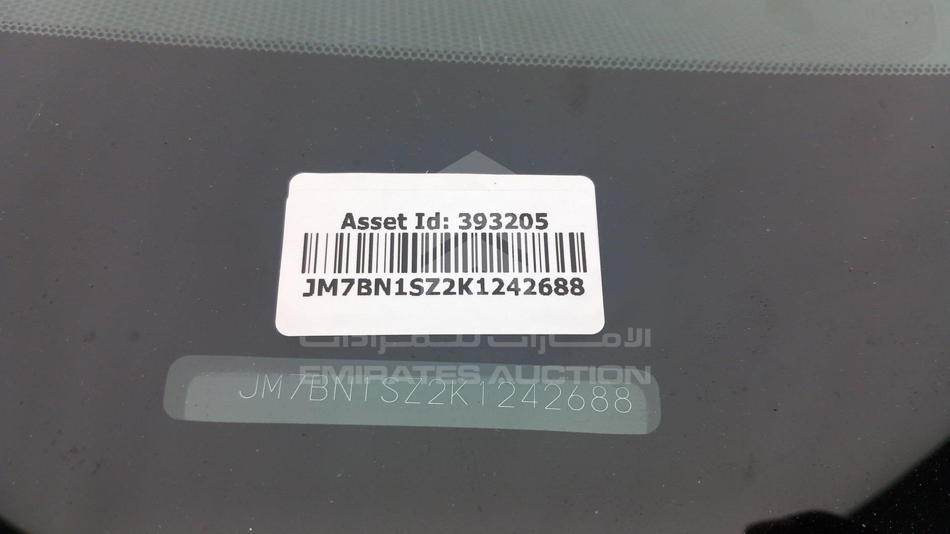 2019 MAZDA 3 VIN: JM7BN1SZ2K1242688