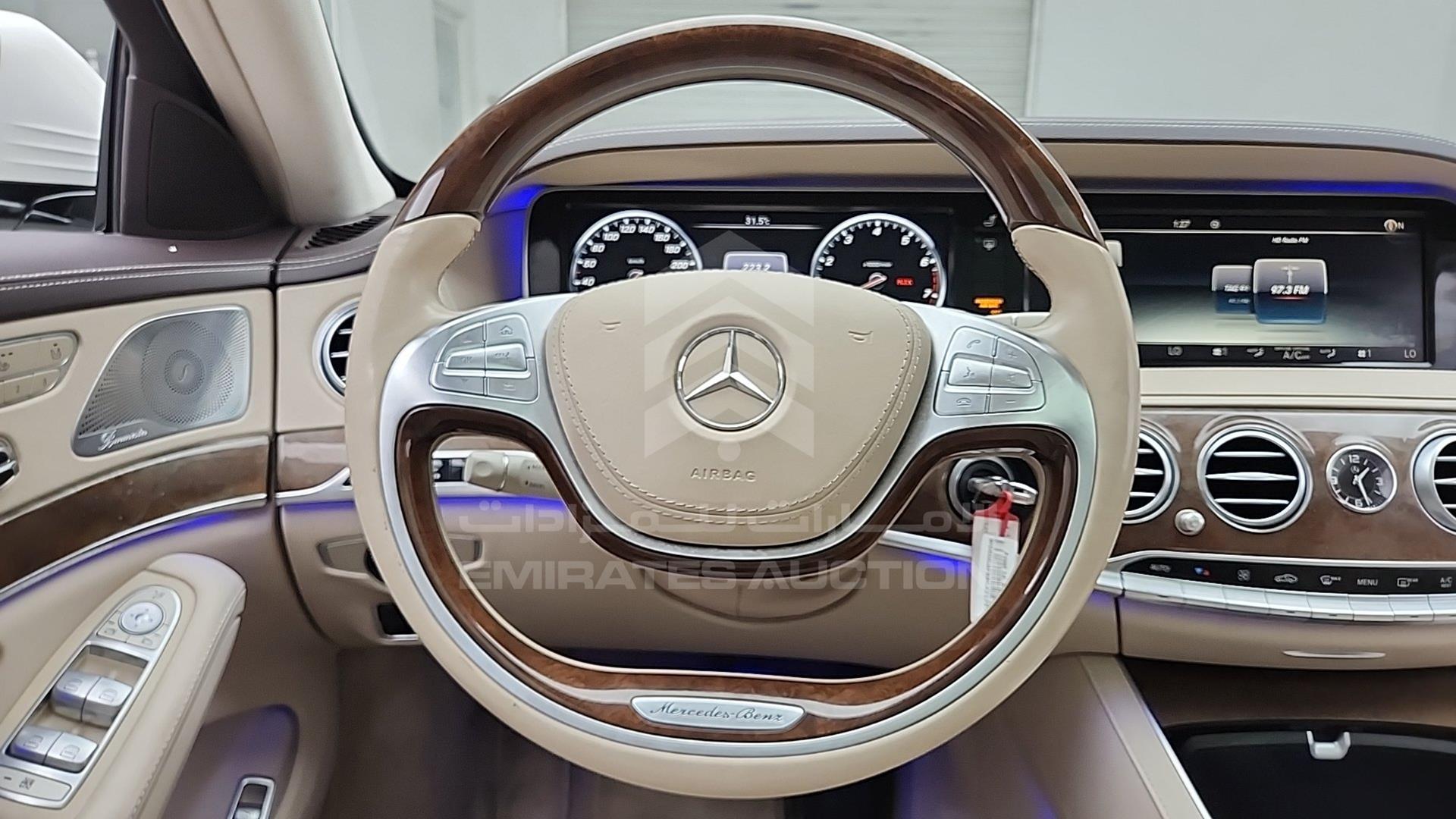 2016 MERCEDES S 550 VIN: WDDUG8FB8GA217973