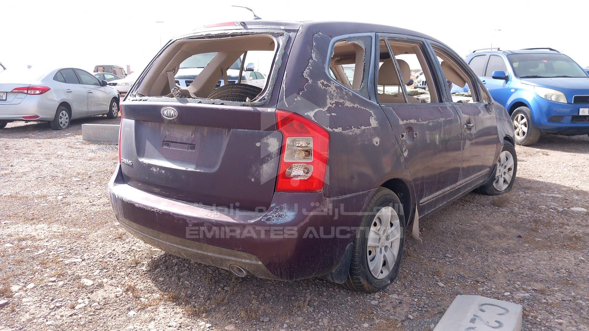 2007 KIA CARENS VIN: KNAFG521877103576