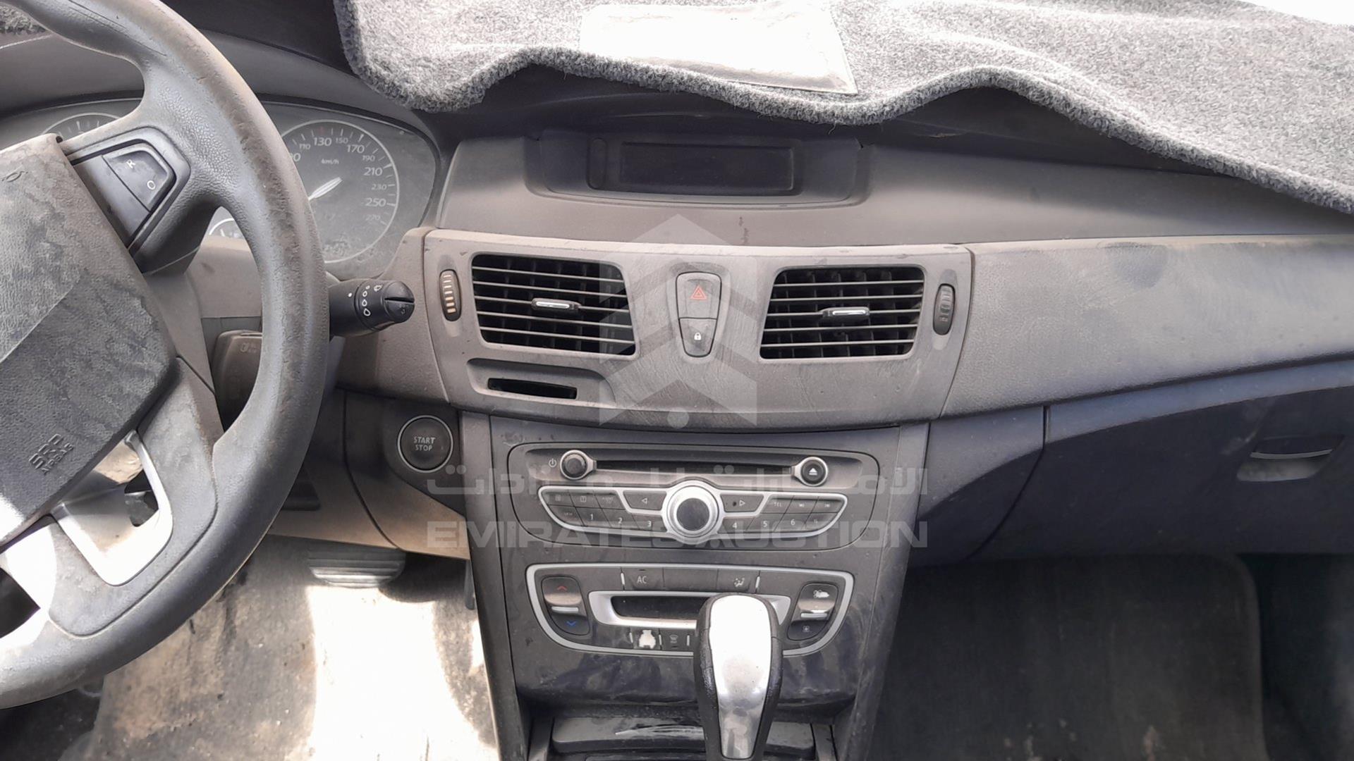 2012 RENAULT SAFRANE VIN: VF1ABLCC4CC261476