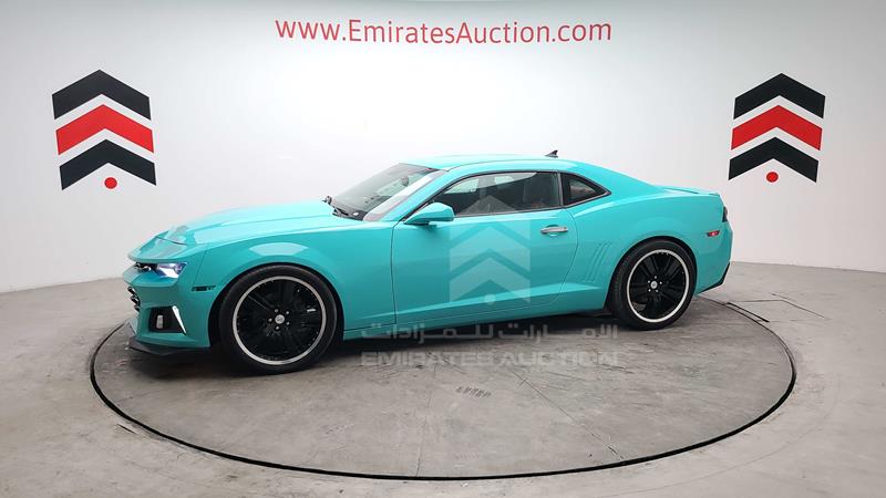 2G1FB1EV4A9210812 Auction: EmiratesAuction Lot: 405395 2G1FB1EV4A9210812 Chevrolet Camaro 2010 BLUE Photo 38