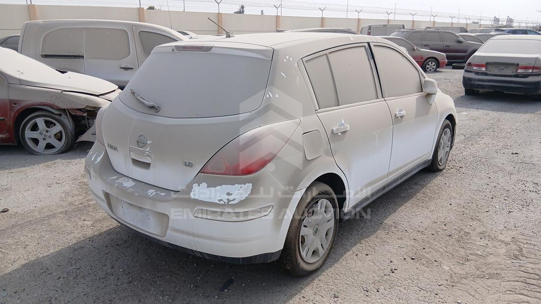 2012 Nissan Tiida — Rear Right Angle — Photo 8