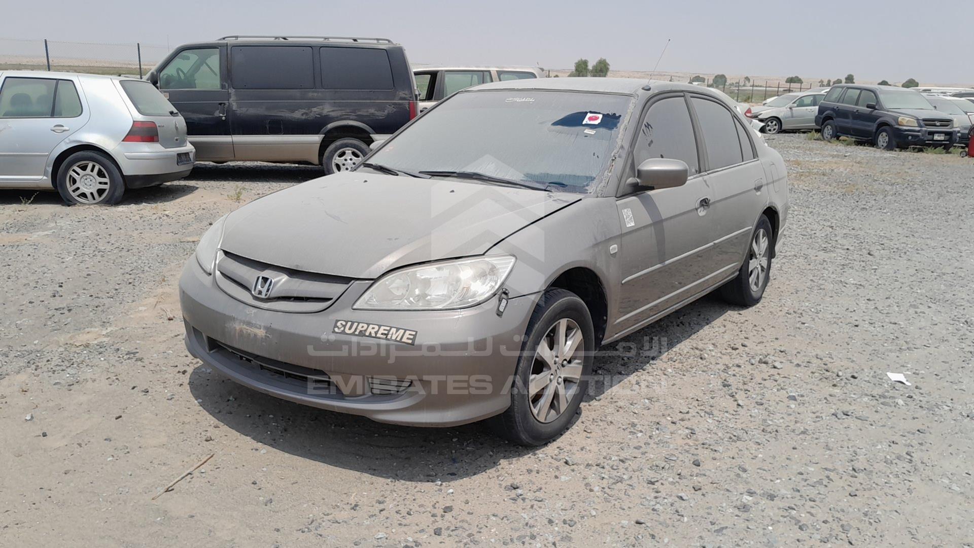 2005 HONDA CIVIC VIN: JHMES86265S405104