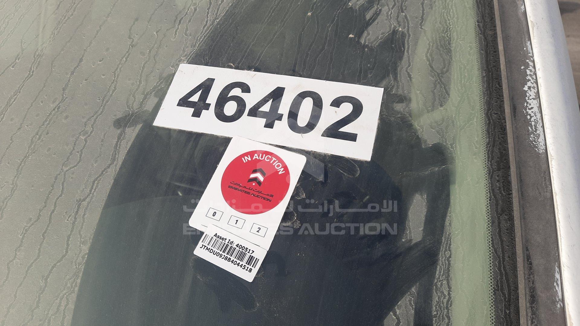 2011 TOYOTA LAND CRUISER VIN: JTMDU09J8B4044518
