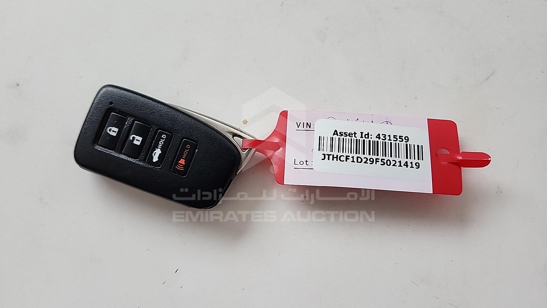 2015 LEXUS IS 250 VIN: JTHCF1D29F5021419