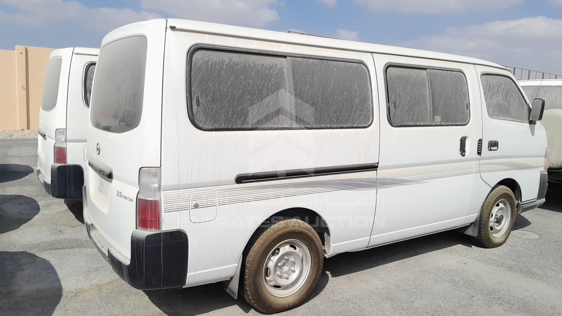 2009 NISSAN URVAN VIN: JN6AE54S59X018798