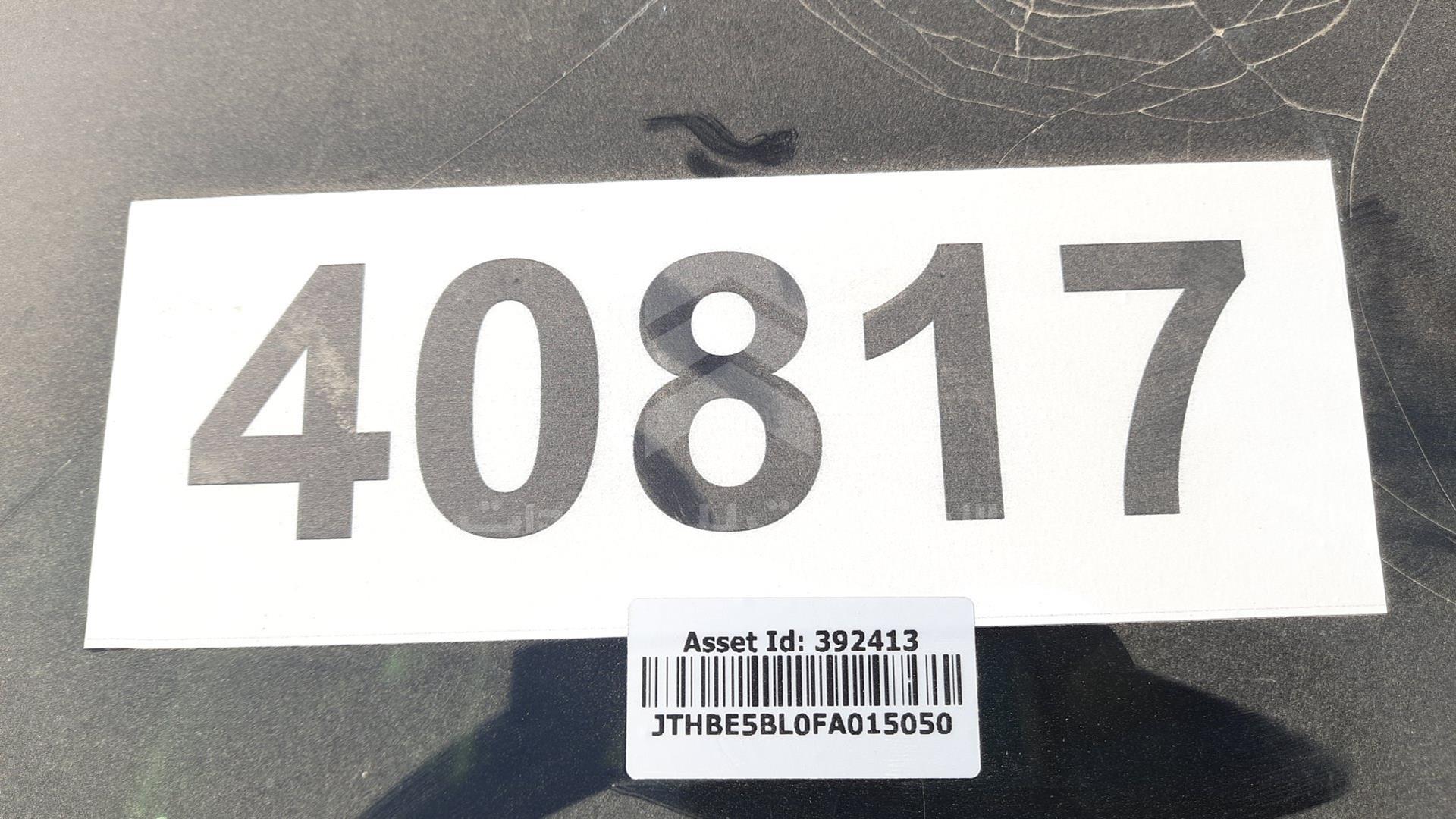 2015 LEXUS GS 350 VIN: JTHBE5BL0FA015050