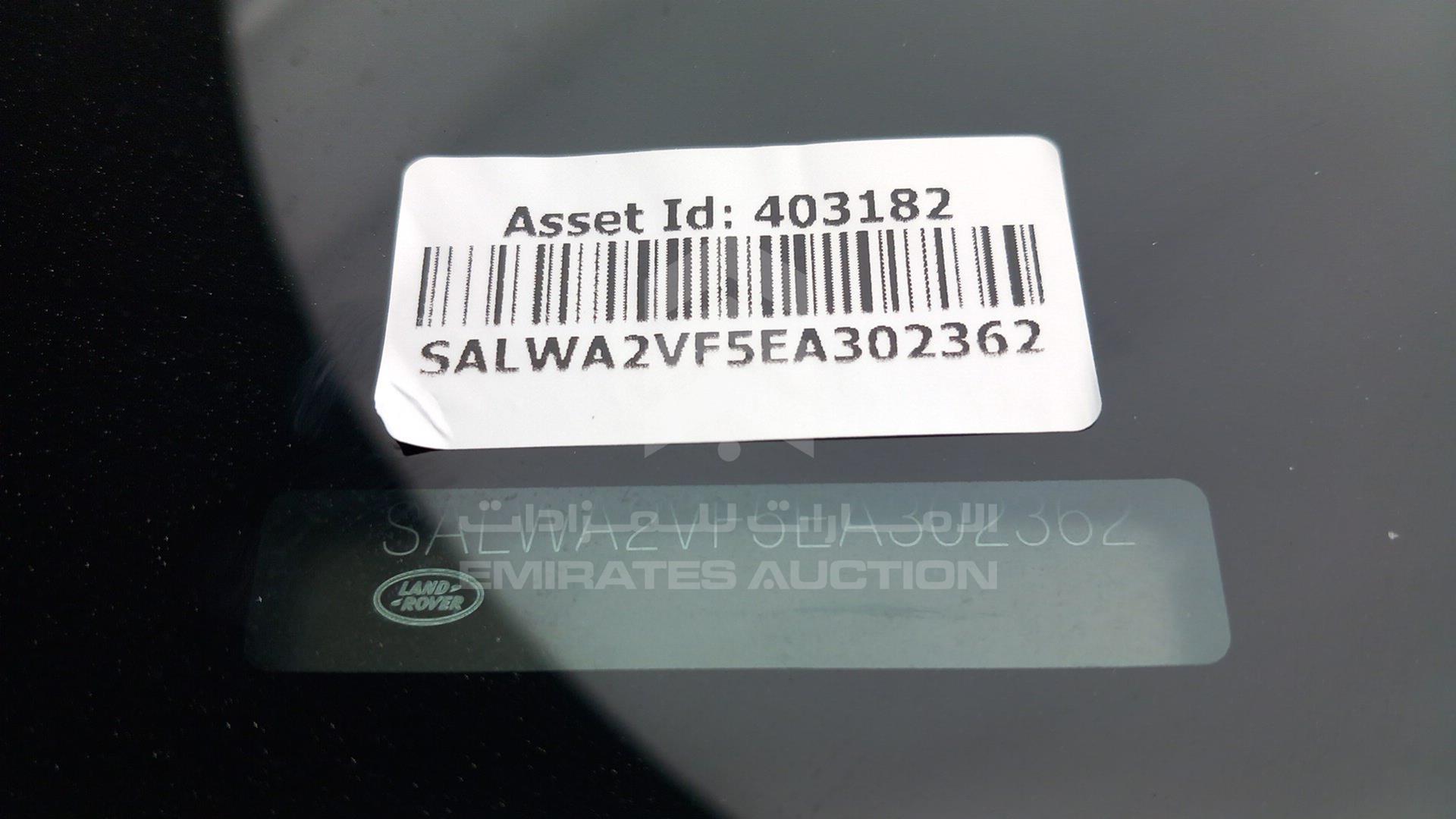 2014 RANGE ROVER SPORT VIN: SALWA2VF5EA302362