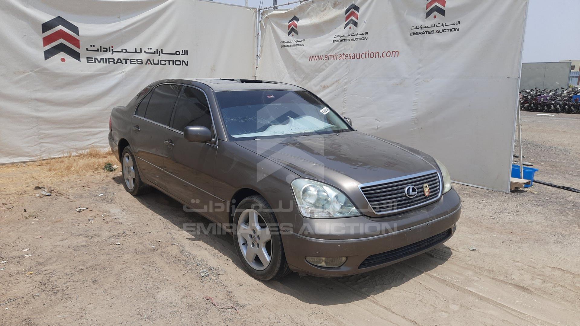 2001 LEXUS LS 430 VIN: JTHBN30F410025953