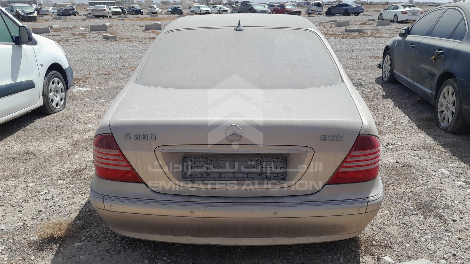 2005 MERCEDES S 280 VIN: WDB2200631A456164