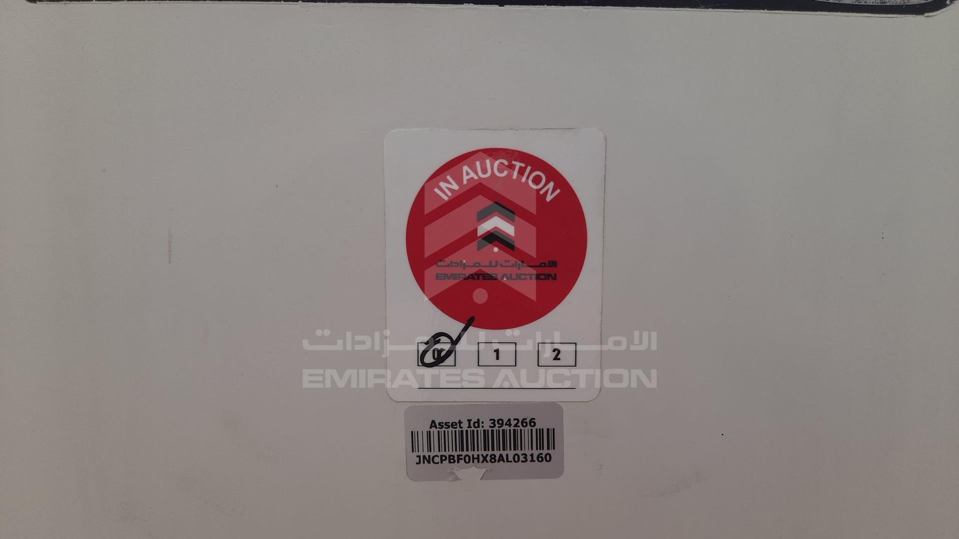 2008 NISSAN DIESEL PK 210 VIN: JNCPBF0HX8AL03160