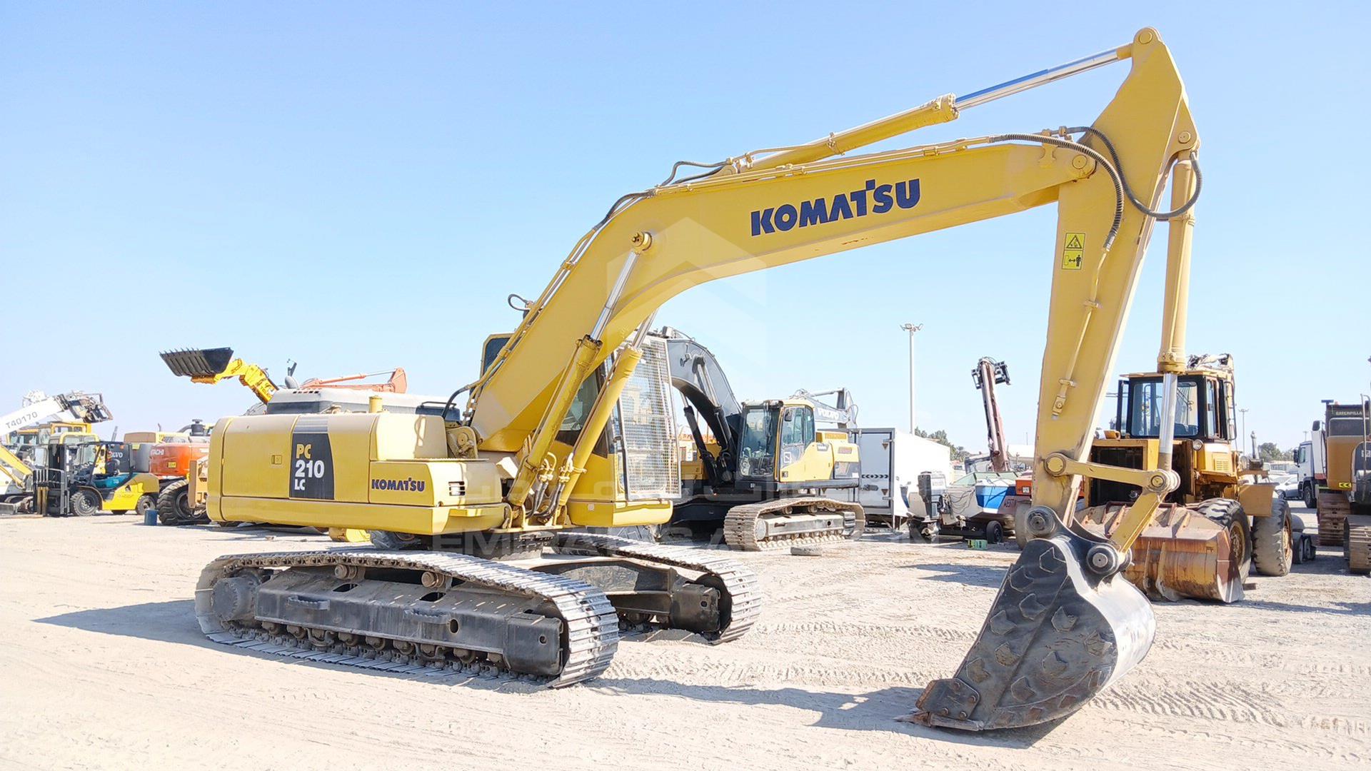 2012 KOMATSU PC210 VIN: KMTPC180T94L70253