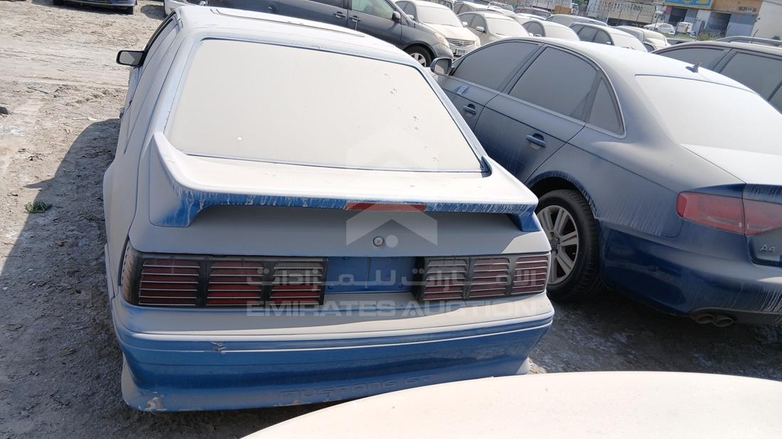 1990 Ford Mustang - Scrap without document — Rear View — Photo 7