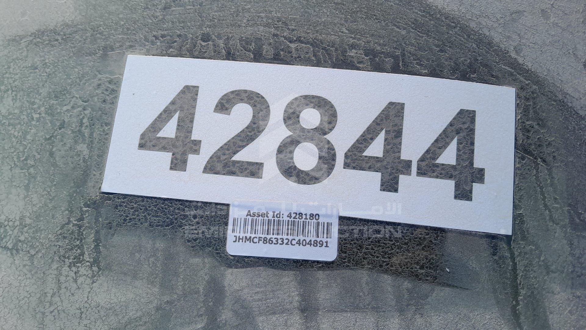 2002 HONDA ACCORD VIN: JHMCF86332C404891
