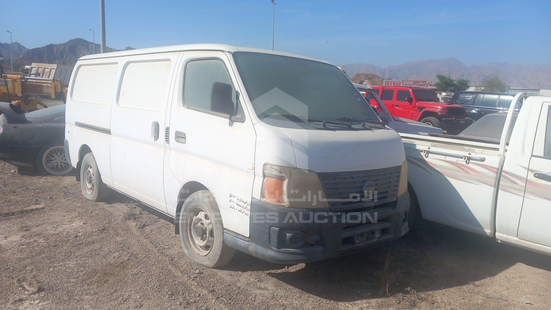 2009 NISSAN URVAN VIN: JN6AE52S99X101881