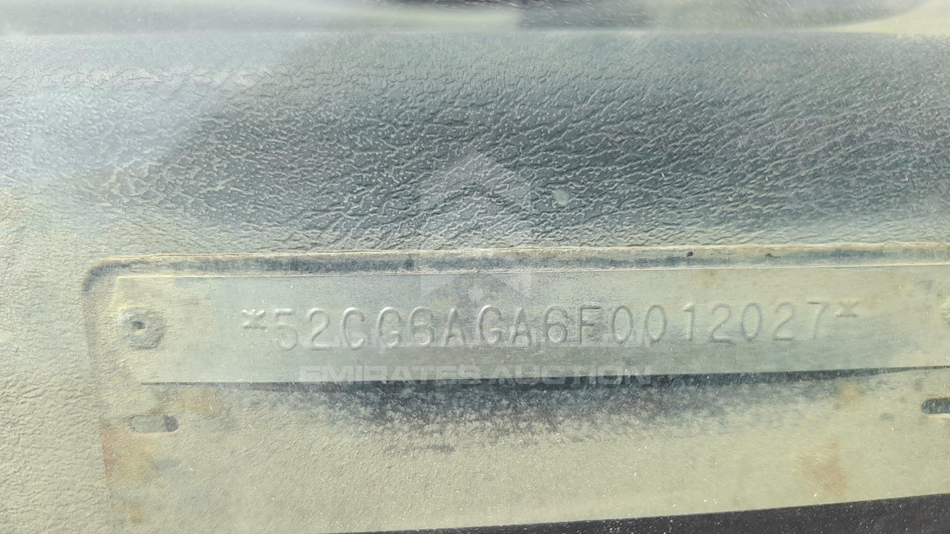 0 ELECTRIC VEHICLE --- VIN: 52CG6AGA6F0012027