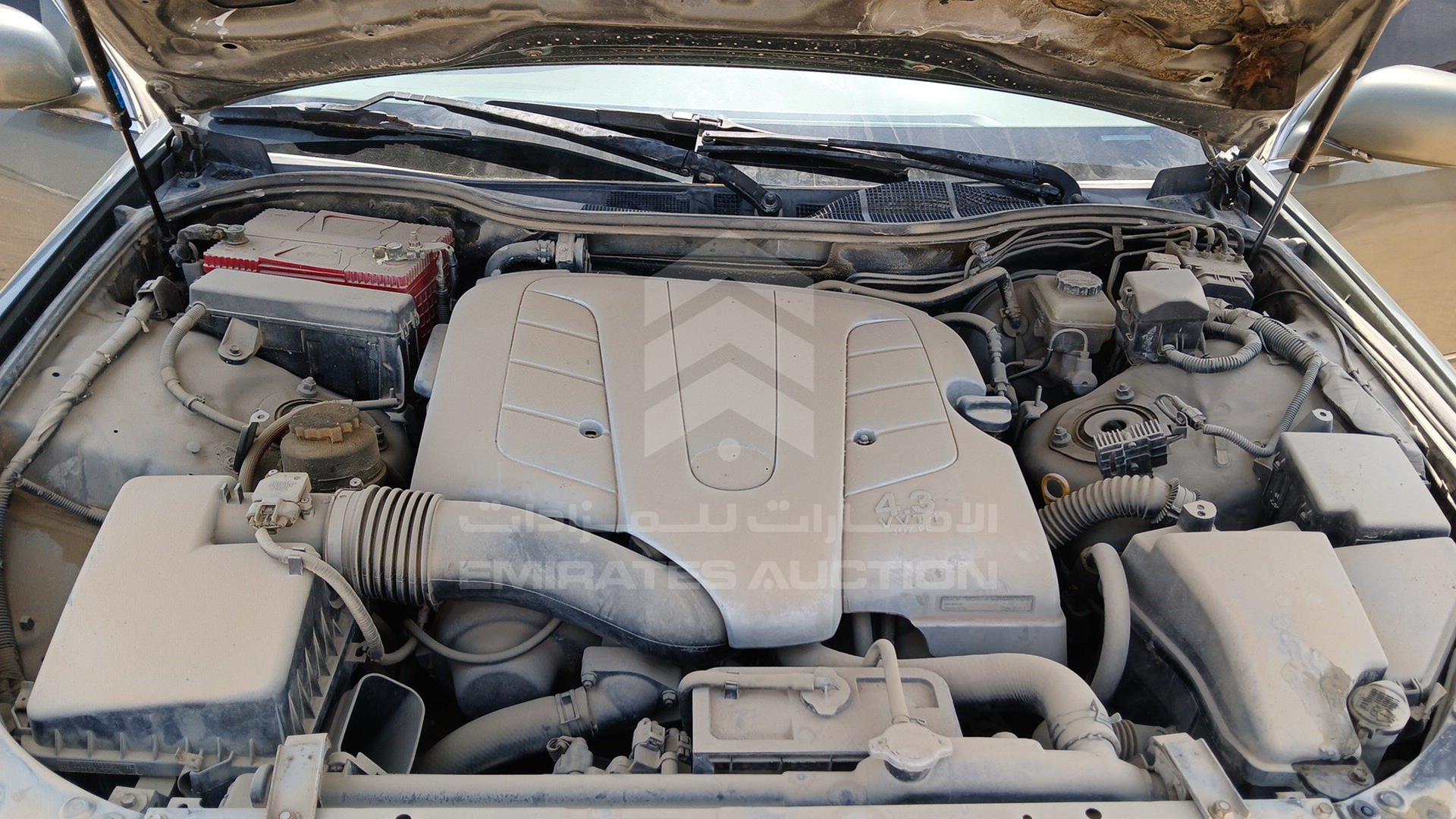 2005 LEXUS LS 430 VIN: JTHBN36F755018608