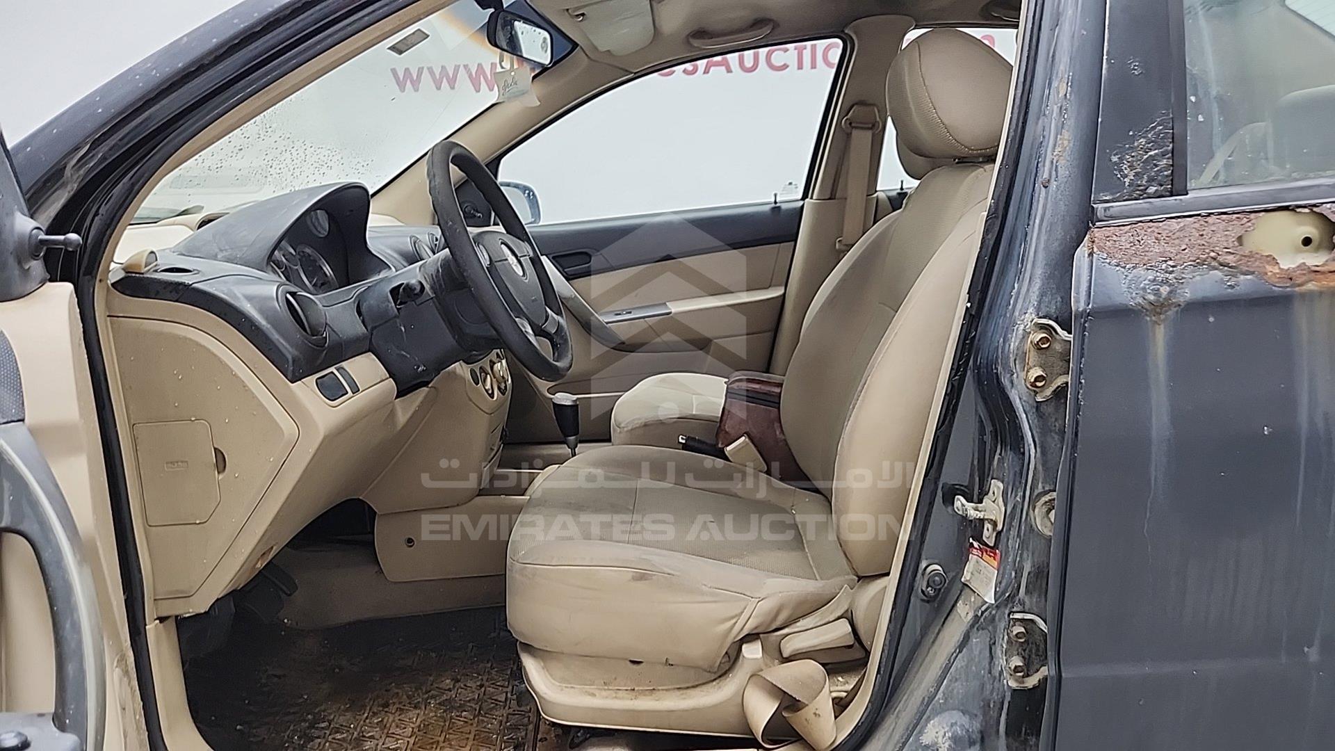 2007 CHEVROLET AVEO VIN: KL1TJ587X7B027883