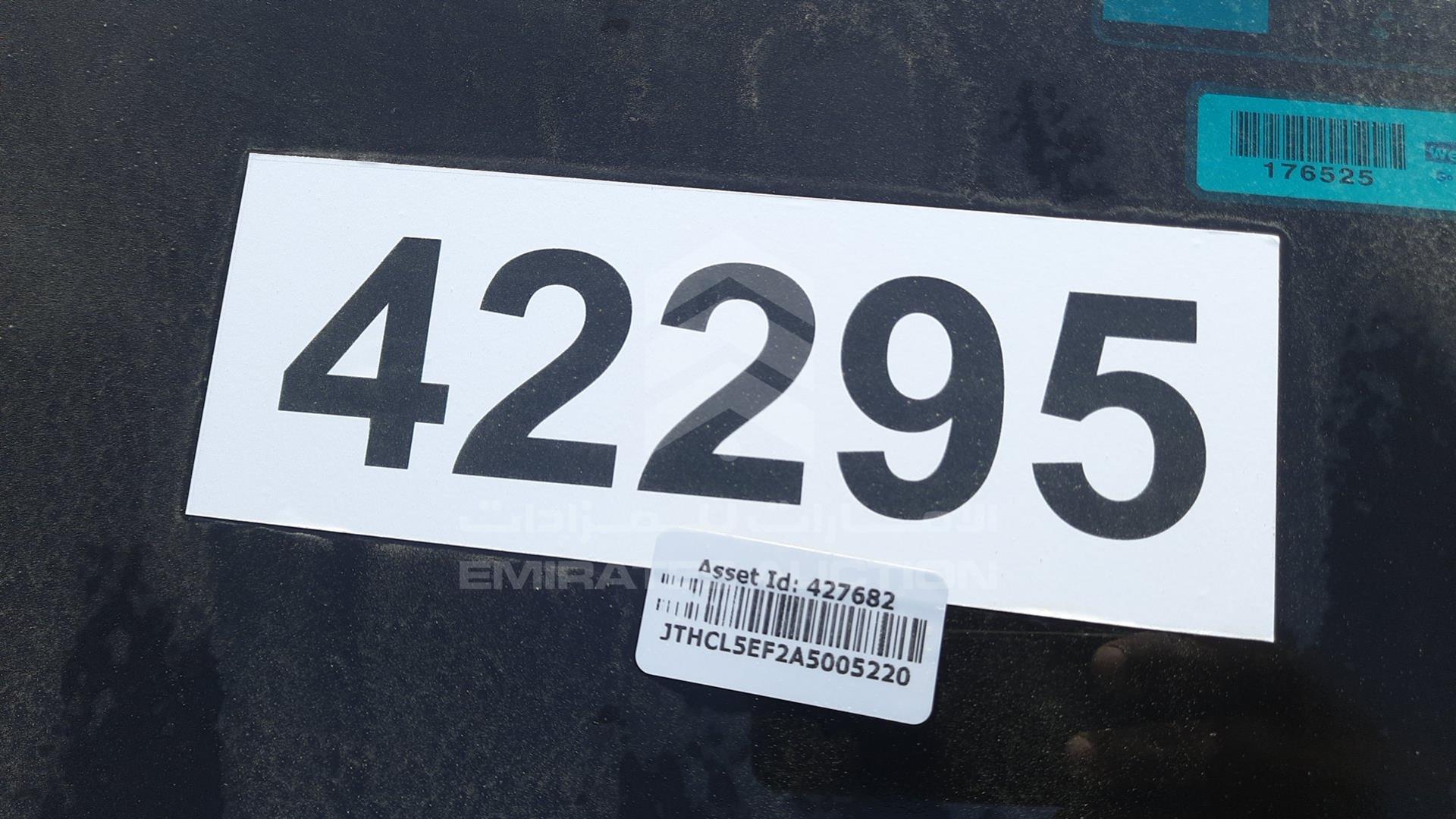 2010 LEXUS LS 460 VIN: JTHCL5EF2A5005220