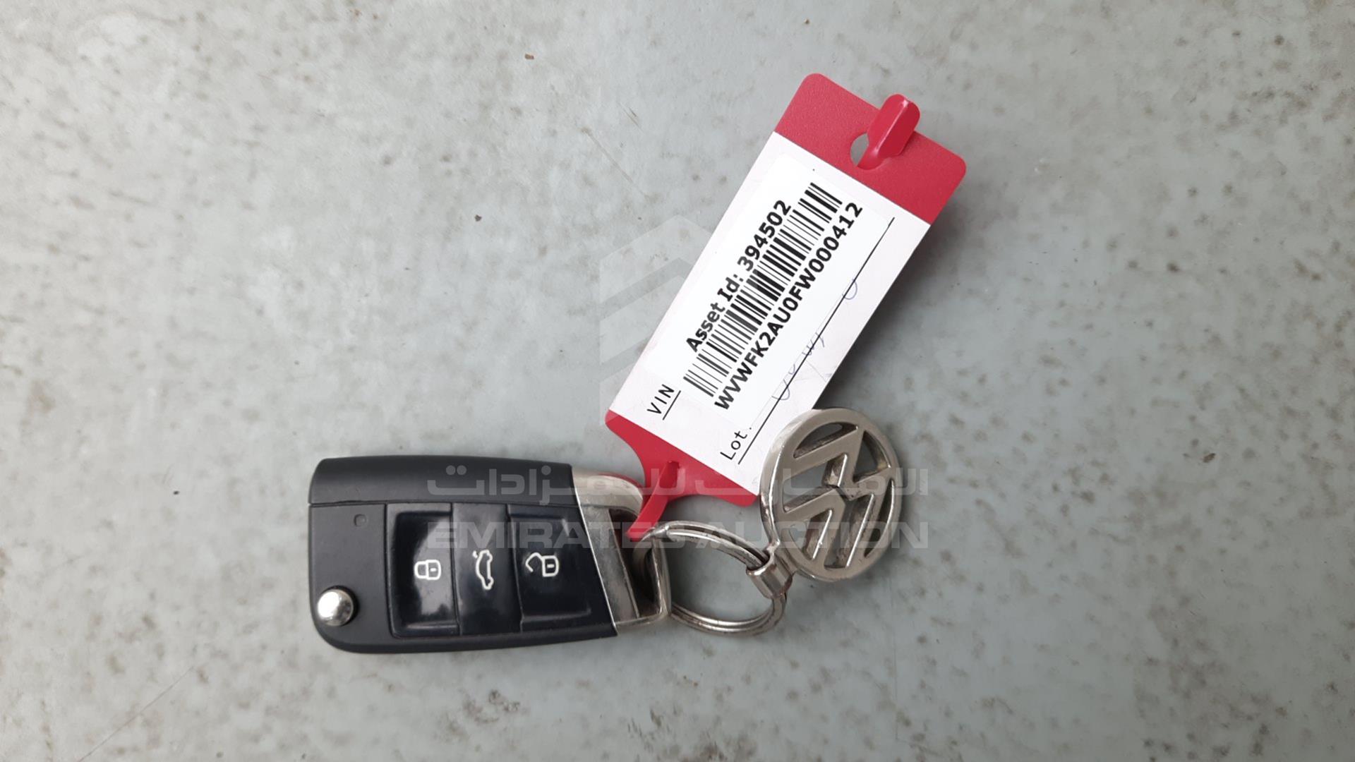 2015 VOLKSWAGEN GOLF VIN: WVWFK2AU0FW000412